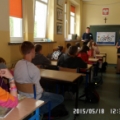 Spotkanie uczniów klas IV - VI z policjantami 2015-05-18